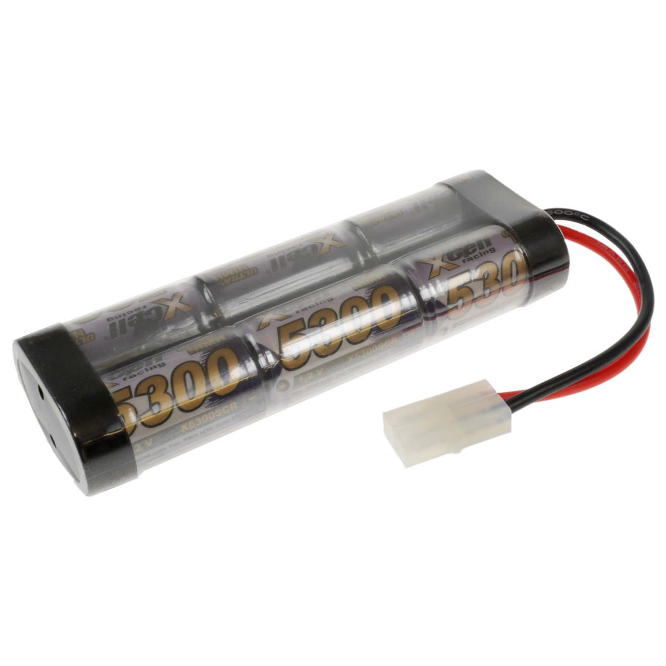 XCell RC-Pack mit Tamiya-Stecker - 7,2V / 5300mAh / NIMH - 7,2 Volt ...