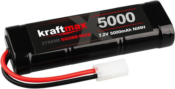 Kraftmax RC-Pack 7,2V / 5000mAh - L2x3 Zelle Sub-C - KM5000SCR - mit Tamiya-Stecker