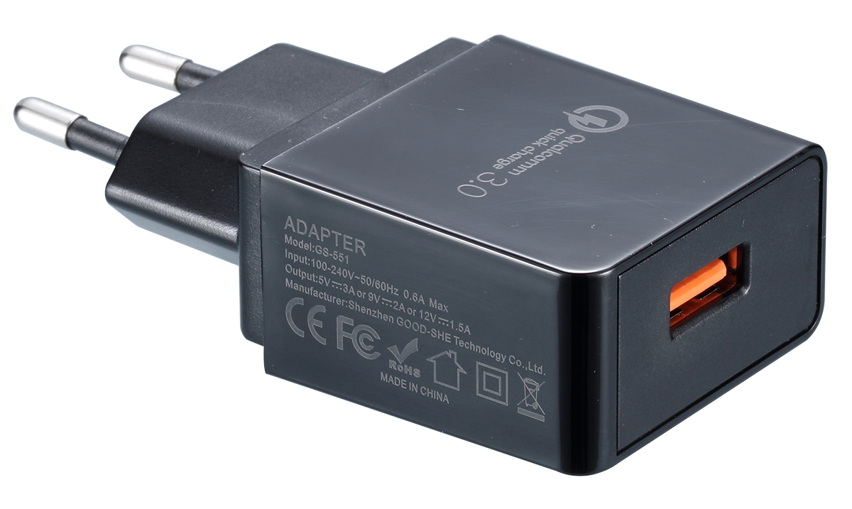Nitecore USB Adapter Quick Charge 3.0   - Shop für Batterien,  Akkus, Ladegeräte und mehr!