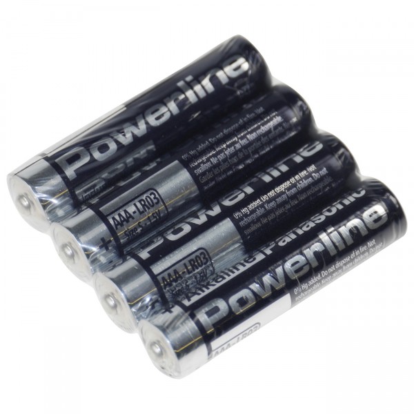 48er Pack - 1,5V Panasonic LR03 Powerline Batterie - Micro AAA Alkaline