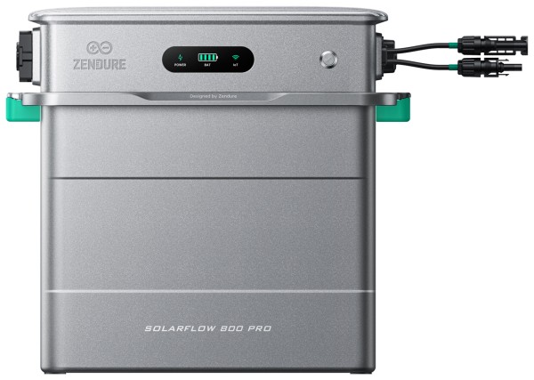 Zendure SolarFlow 800 Pro – Balkonkraftwerk Speicher 1920Wh mit 800W AC & 2640W Solar MPPT (48V All-