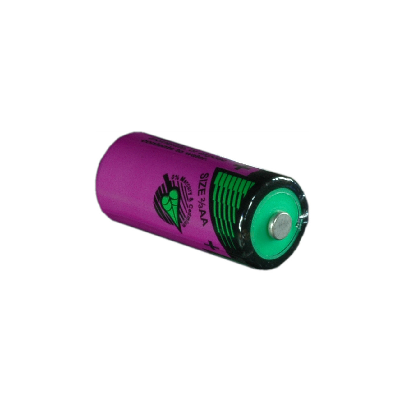Tadiran SL761/P Lithiumbatterie 3,6V – 2/3 AA Mit Axialem Drahtanschluss, 1350 MAh
