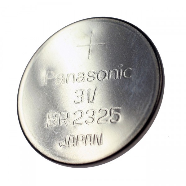 5er Blister Panasonic Lithium Knopfzelle BR2325 - 3V / 165mAh - 3 Volt 2325 Batterie