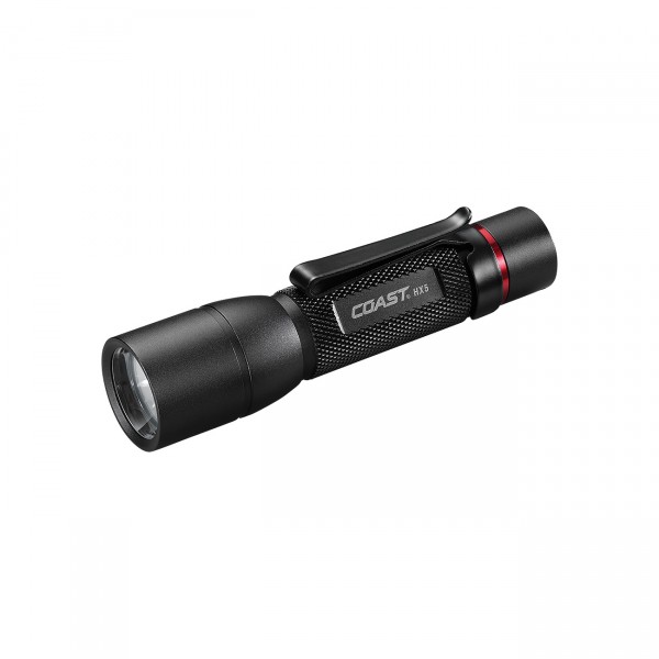 Coast LED Taschenlampe HX5 - fokussierbare Lampe / Outdoorlampe / Campinglampe inkl. AA Batterie