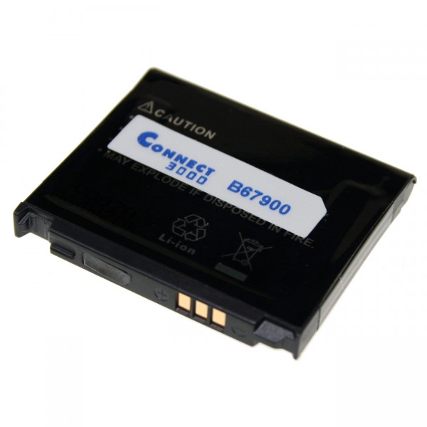 Handyakku für Samsung GH-D900, -E780, -E788, AB50344CECSTD, 503442CE - 3,7V 800mAh Li-Ion