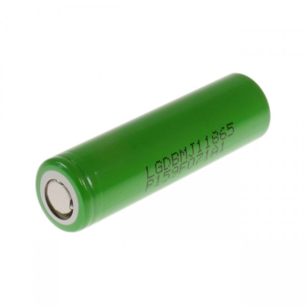 LG INR18650 MJ1 - Li-Ion Akku - 3,6V / 3500mAh in Akkubox
