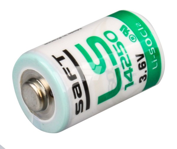 Saft Lithium 3,6V Batterie LS14250 1/2AA - Zelle - 3,6 Volt / 1200 mAh