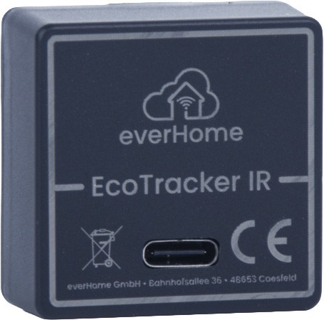 Everhome Ecotracker IR Smartmeter – WLAN-Lesekopf für digitale Stromzähler 0% MwSt.