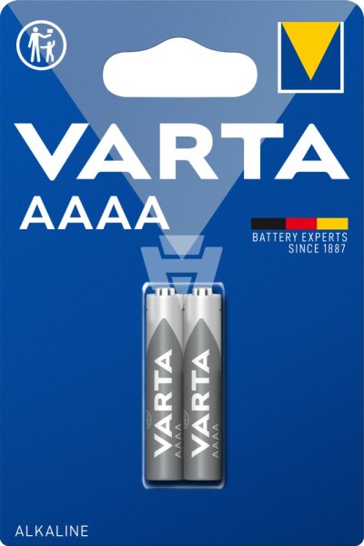 2er Blister Varta 4061 Electronics AAAA Batterie - 1,5 Volt AAAA Batterie