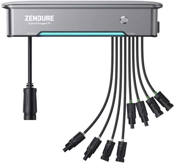 Zendure Hyper 2000 Hybrid-Wechselrichter für Balkonkraftwerk – 2400 W PV, 1200 W AC, 4 MPPT-Eingänge