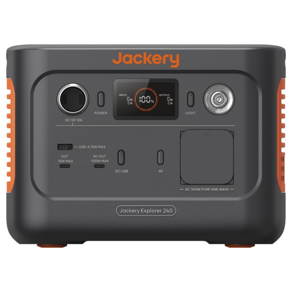 Jackery Explorer 240 v2 Powerstation 256Wh / 300W inkl. 0% MwSt.