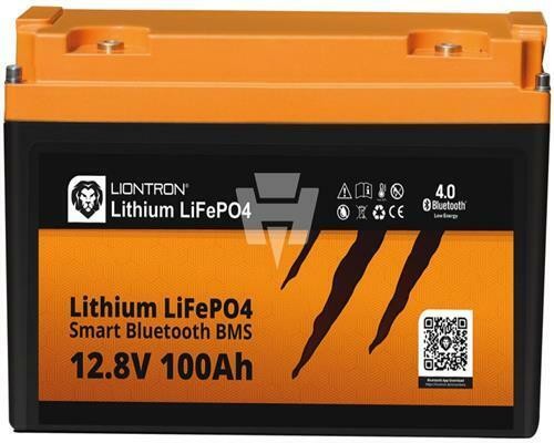 Liontron LiFePO4 Akku 12V / 12,8V 100Ah Batterie mit Bluetooth - inkl. 0% MwSt.